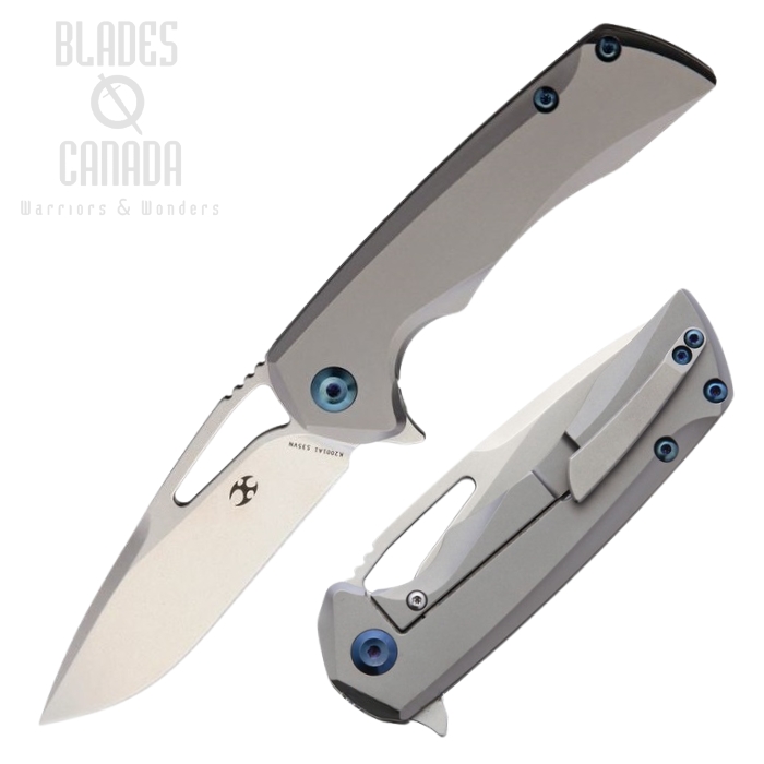 Kansept Mini Kryo Flipper Framelock Folding Knife, CPM S35VN, Titanium, K2001A1 Kansept Mini Kryo Flipper Framelock Folding Knife, CPM S35VN, Titanium, K2001A1