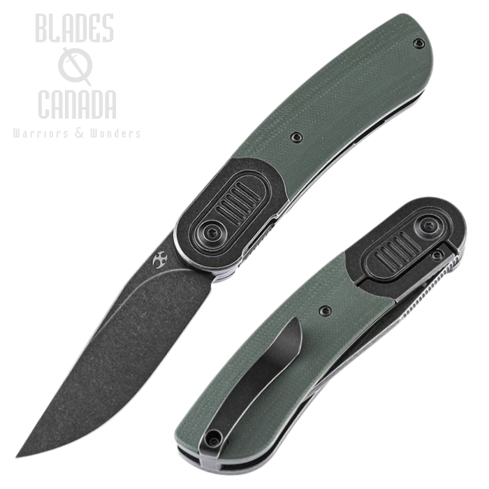 Kansept Reverie Flipper Framelock Knife, CPM S35VN, G10 OD Green/Titanium, K2025A6 Kansept Reverie Flipper Framelock Knife, CPM S35VN, G10 OD Green/Titanium, K2025A6
