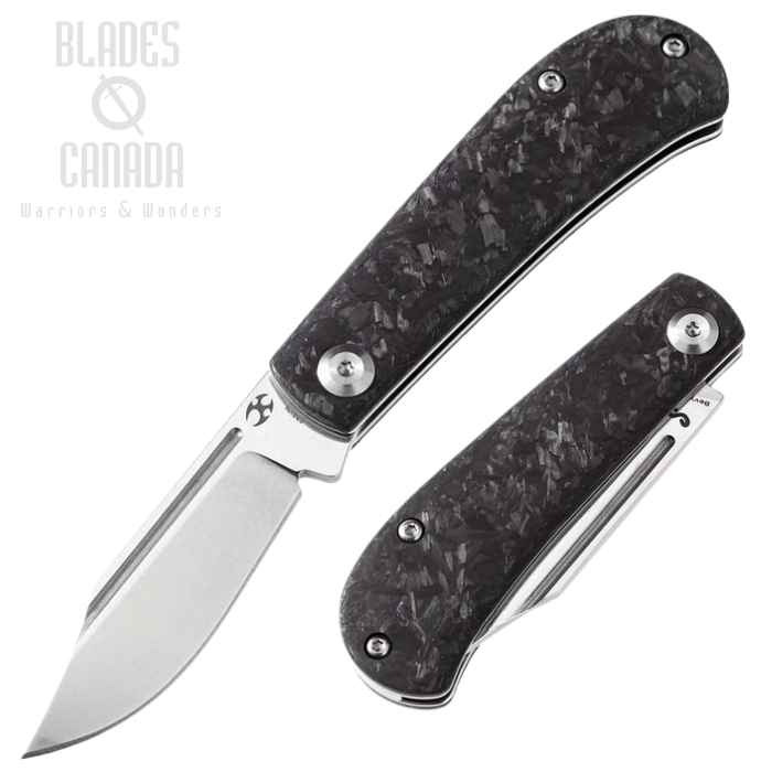 Kansept Bevy Slip Joint Folding Knife, CPM S35VN, Carbon Fiber, K2026S1 Kansept Bevy Slip Joint Folding Knife, CPM S35VN, Carbon Fiber, K2026S1