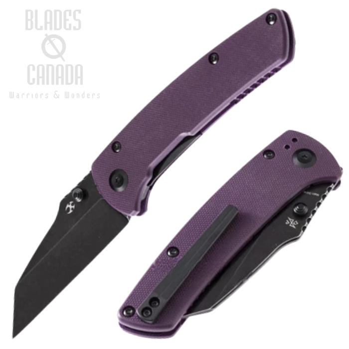 Kansept Main Street Folding Knife, 154CM, G10 Purple, T1015A6