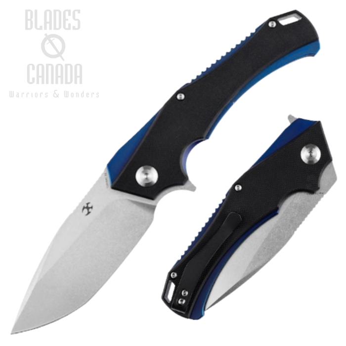 Kansept Mini Hellx Flipper Folding Knife, D2 SW, G10 Black, T2008A1 Kansept Mini Hellx Flipper Folding Knife, D2 SW, G10 Black, T2008A1