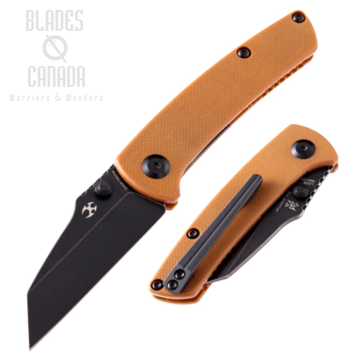 Kansept Little Main Street Folding Knife, 154CM, G10 Brown, T2015A8 Kansept Little Main Street Folding Knife, 154CM, G10 Brown, T2015A8