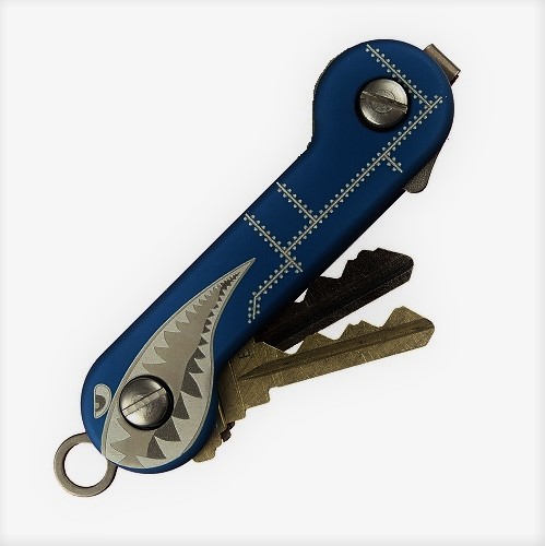 KeyBar Anodized Aluminum Bomber - Blue