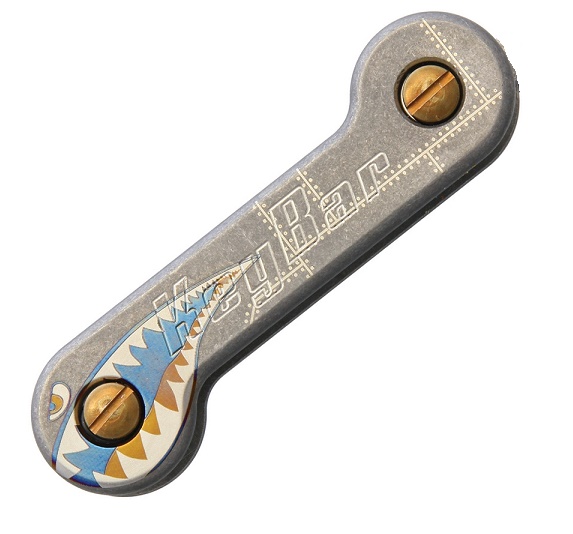 KeyBar Titanium Bomber - Silver - Click Image to Close