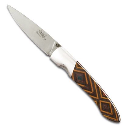 Santa Fe Stoneworks Folding Knife, Kaleidoscope Diamond