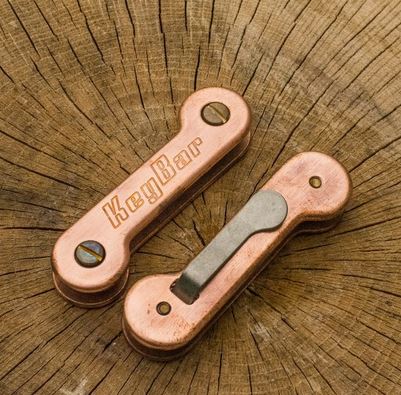 KeyBar Standard Copper 307 with Stonewash Clip