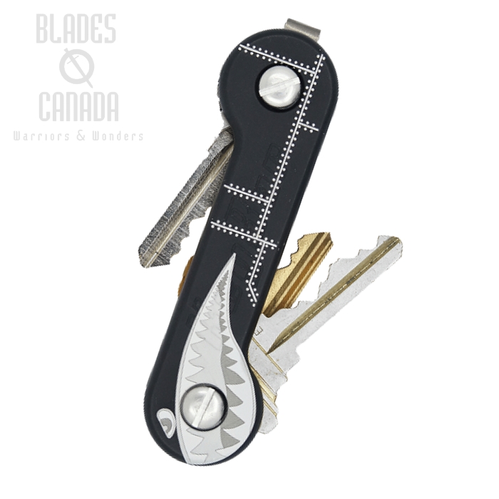 KeyBar Anodized Aluminum Bomber - Black