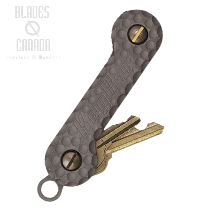 KeyBar Titanium - Crater Pattern
