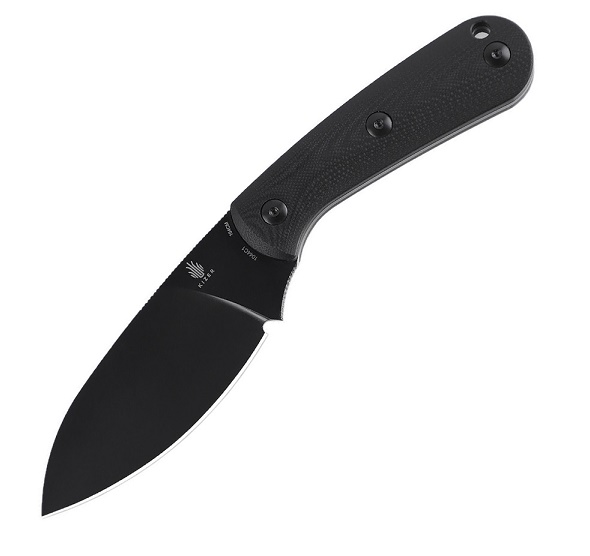 Kizer Baby Fixed Blade Knife, 154CM, G10 Black, Kydex Sheath, 1044C1 - Click Image to Close