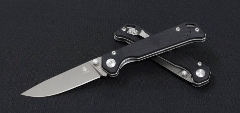 Kizer Vanguard Begleiter Folding Knife, VG10, G10 Black, V4458A1