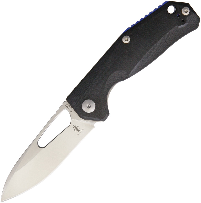 Kizer Vanguard Kesmec Folding Knife, VG10, G10 Black, V4461A1