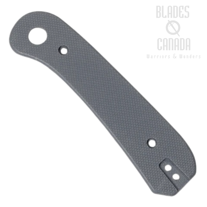 (image for) Knafs Lander 1 Knife Scales, Flat G10 Slate Grey, 00082