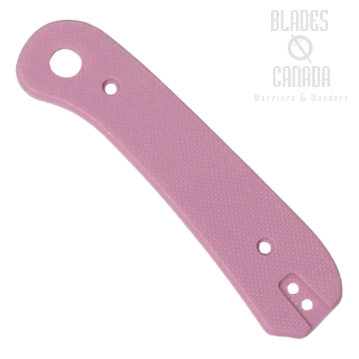 (image for) Knafs Lander 1 Knife Scales, Flat G10 Pink, 00085