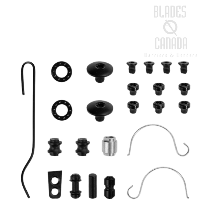 Knafs Lander 2 Knife Rebuild Kit, Black, 00210 (image for) Knafs Lander 2 Knife Rebuild Kit, Black, 00210