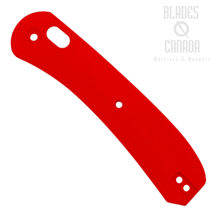 (image for) Knafs Lander 2 Knife Scales, Flat G10 Red, 00277