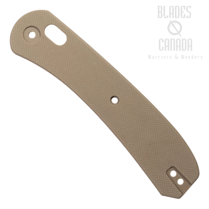 (image for) Knafs Lander 2 Knife Scales, Flat G10 Tan, 00280