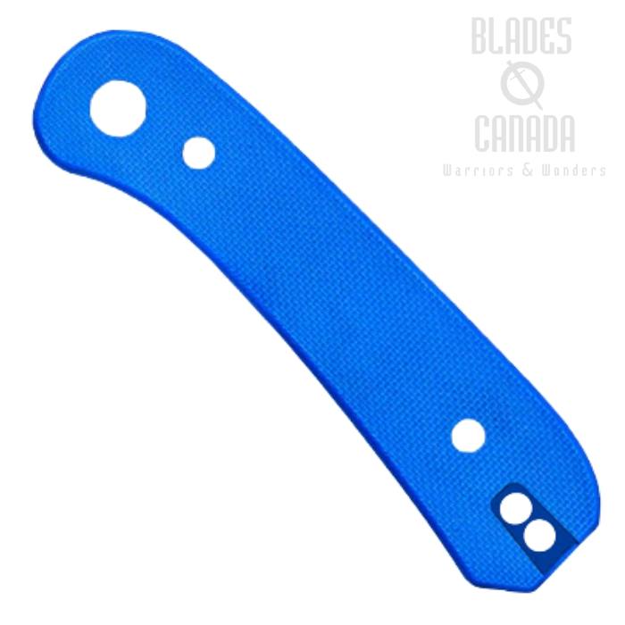 (image for) Knafs Lander 1 Knife Scales, Flat G10 Blue, 00130