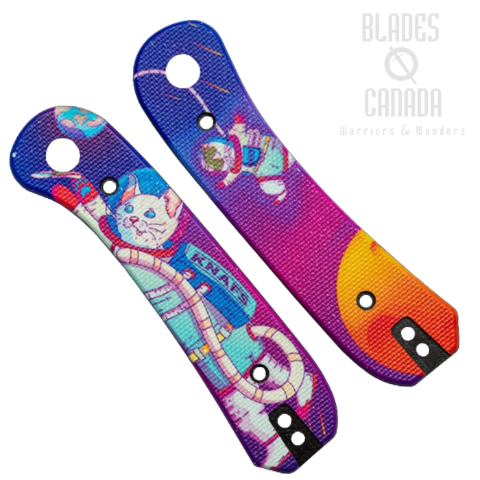 (image for) Knafs Lander 1 Knife Scales, Kitty Cosmo Crew Sfank and Gary, 00162