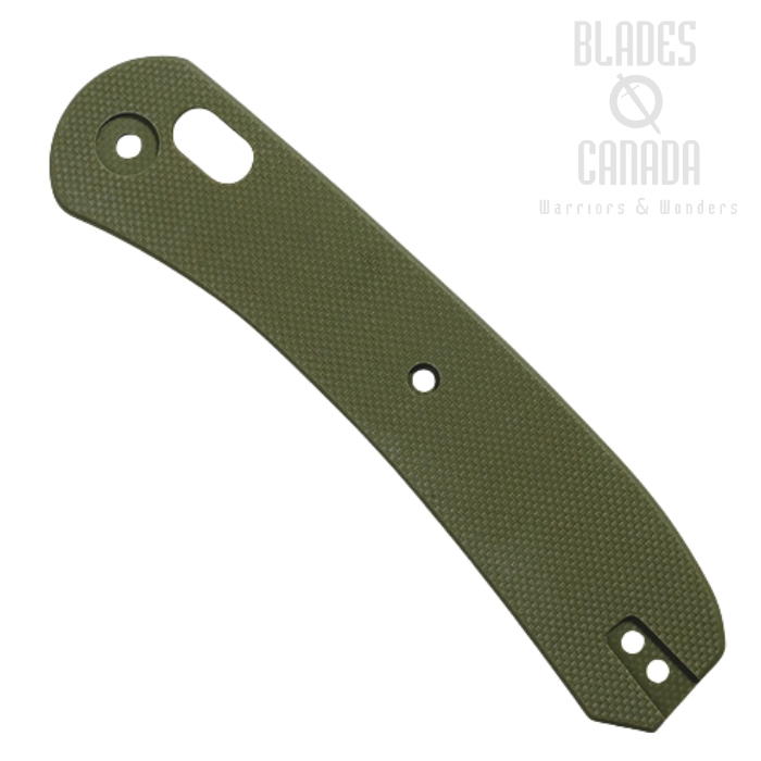 (image for) Knafs Lander 2 Knife Scales, Flat G10 OD Green, 00278