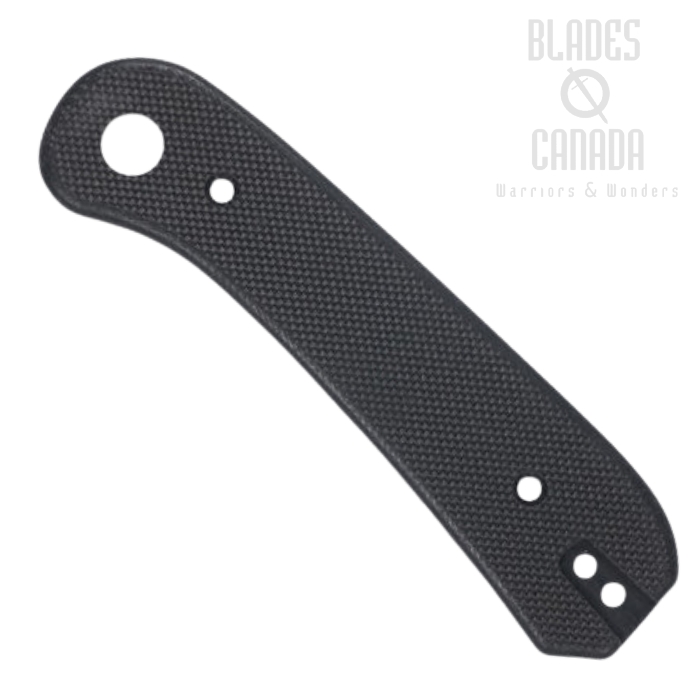 (image for) Knafs Lander 1 Knife Scales, Flat G10 Black, 00078
