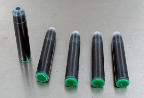 Karas Kustoms Monteverde Intl Standard Cartridges 5 Pack - Green - Click Image to Close