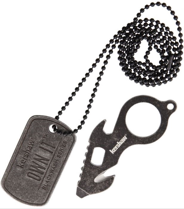 Kershaw Mini Tool with Dog Tag, KSMT