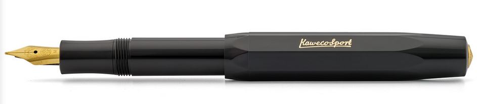 Kaweco Classic Sport Fountain Pen Black - Fine