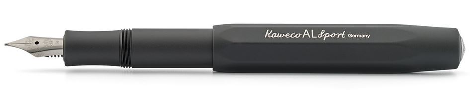 Kaweco AL Sport Fountain Pen Black - Medium