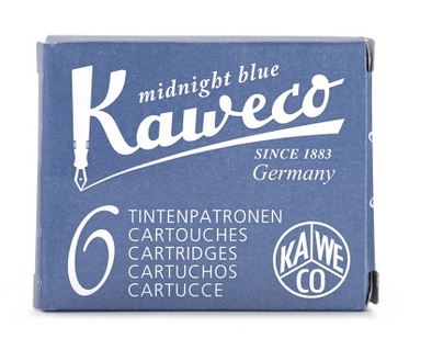 Kaweco Fountain Ink Cartridge 6-Pack - Midnight Blue