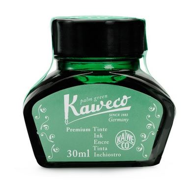 Kaweco Ink Bottle 30ml - Palm Green - Click Image to Close