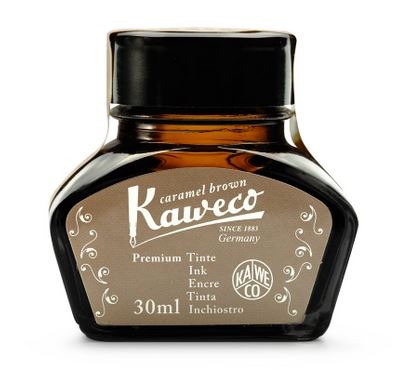 Kaweco Ink Bottle 30ml - Caramel Brown - Click Image to Close