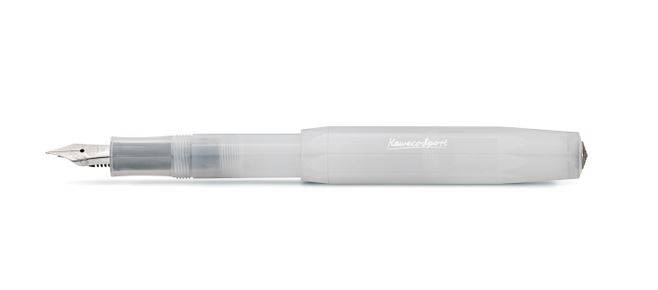 Kaweco Frosted Sport Fountain Pen Natural Coconut - Medium