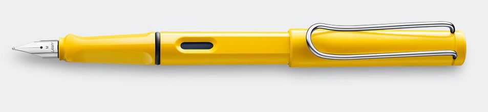 Lamy Safari Fountain Pen - Yellow - Click Image to Close