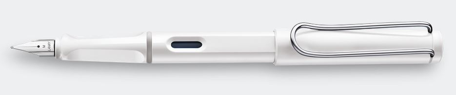 Lamy Safari Fountain Pen - White