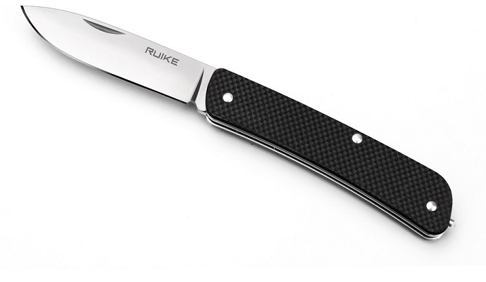 Ruike L11 Pocket Folding Knife/Tool, 12C27 Sandvik, G10 Black, L11B