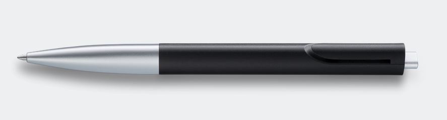 Lamy Noto Ballpoint Pen - Black/Silver