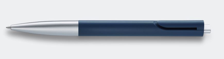 Lamy Noto Ballpoint Pen - Blue/Silver