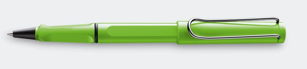 Lamy Safari Rollerball Pen - Green - Click Image to Close