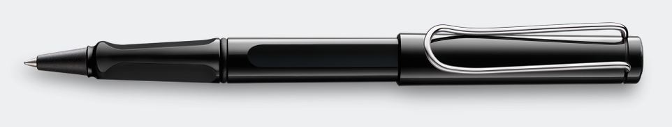 Lamy Safari Rollerball Pen - Black - Click Image to Close