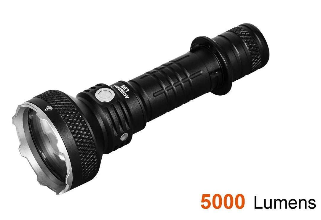 Acebeam L35 Ultra Bright Tactical Flashlight - 5000 Lumens