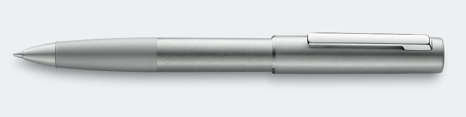 Lamy Aion Rollerball Pen - Olive Silver Aluminum