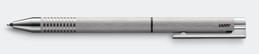 Lamy Logo Twin Pen 21 in 1 - Brushed - Click Image to Close
