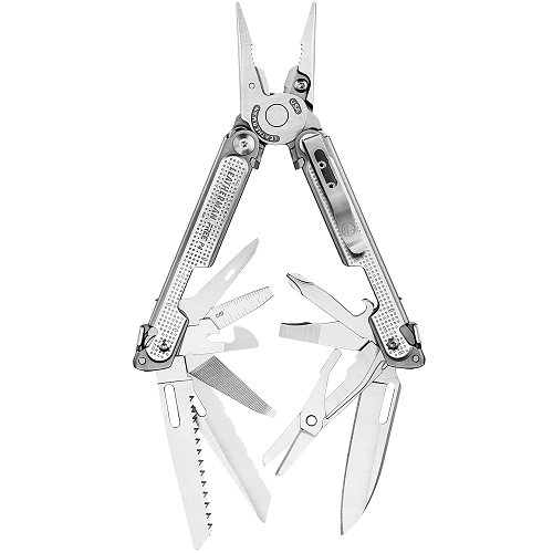 Leatherman FREE P4 MultiTool with Nylon Sheath - Click Image to Close