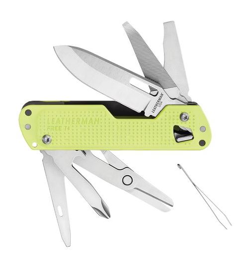 Leatherman FREE T4 Multitool - Lunar Yellow