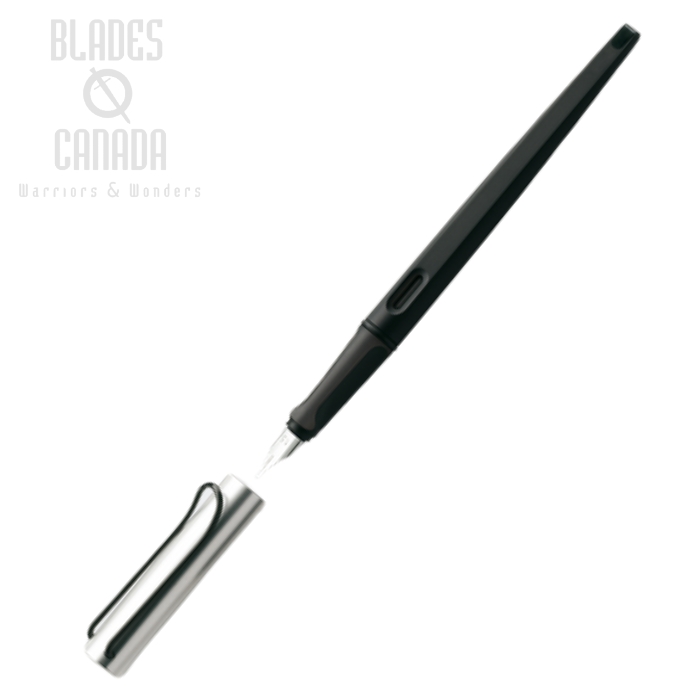 Lamy Joy Calligraphy Fountain Pen - Aluminum 1,5mm Black/Silver