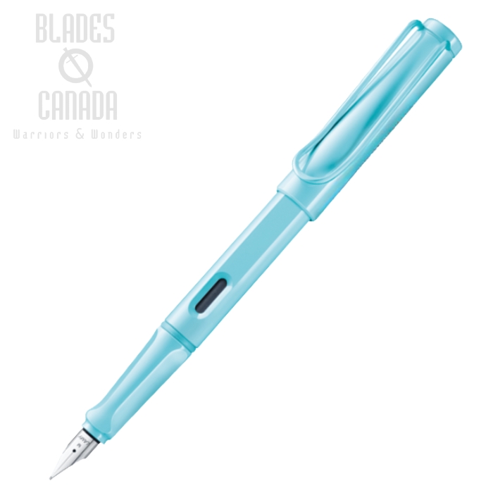 Lamy Safari Fountain Pen, Aqua Sky, Medium, L0D1