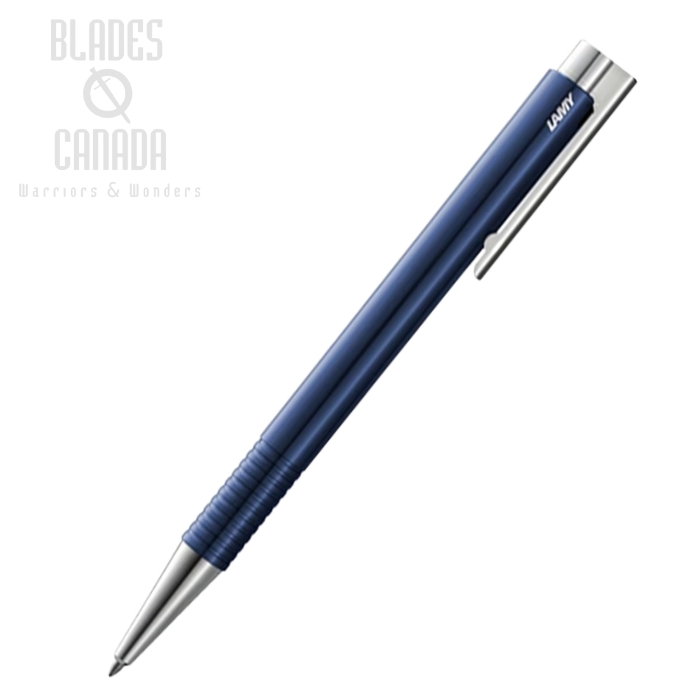 Lamy Logo M+ Ballpoint Pen - Gloss Night Blue