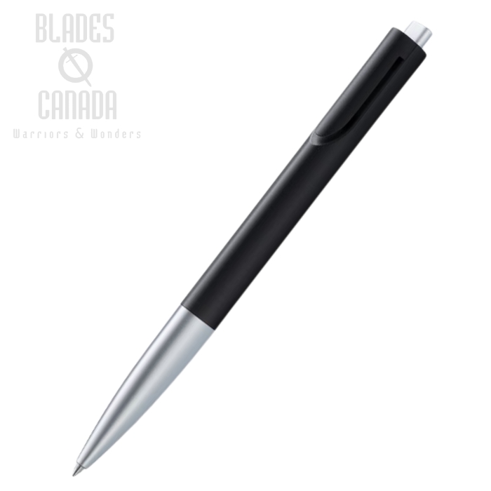 Lamy Noto Ballpoint Pen - Black/Silver