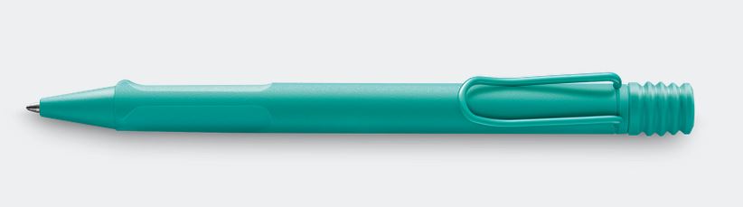 Lamy Safari Ballpoint Pen - Candy Aquamarine Limited Edition - Click Image to Close