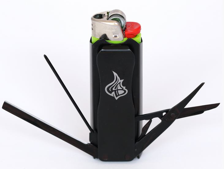 LighterBro 2013B MultiTool Stealth Black - Click Image to Close